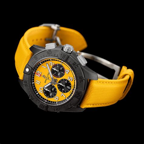 2105200155814 breitling|Super Avenger B01 Chronograph 46 Night Mission .